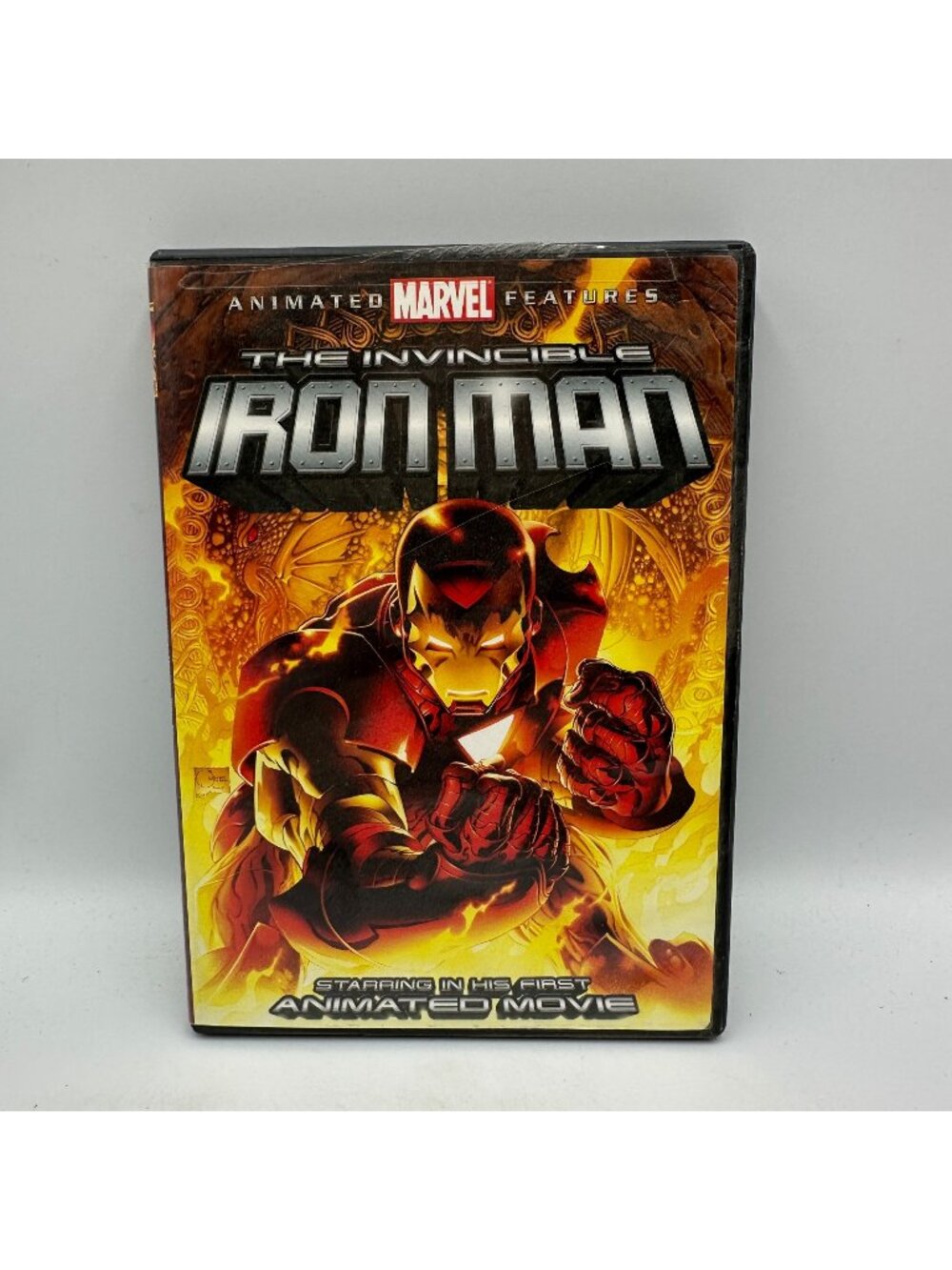 The Invincible Iron Man Animated Movie 2007 Marvel Studios PG13 DVD Lionsgate
